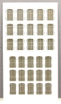 Die Modellbahnwerkstatt 6451 - N - Fenstersatz, weiß - Set 5